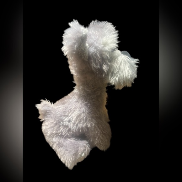 Gund Schnauzer Terrier Gray Dog BENTLEY 11 IN Stuffed Plush Toy 6047605 - Picture 5 of 7